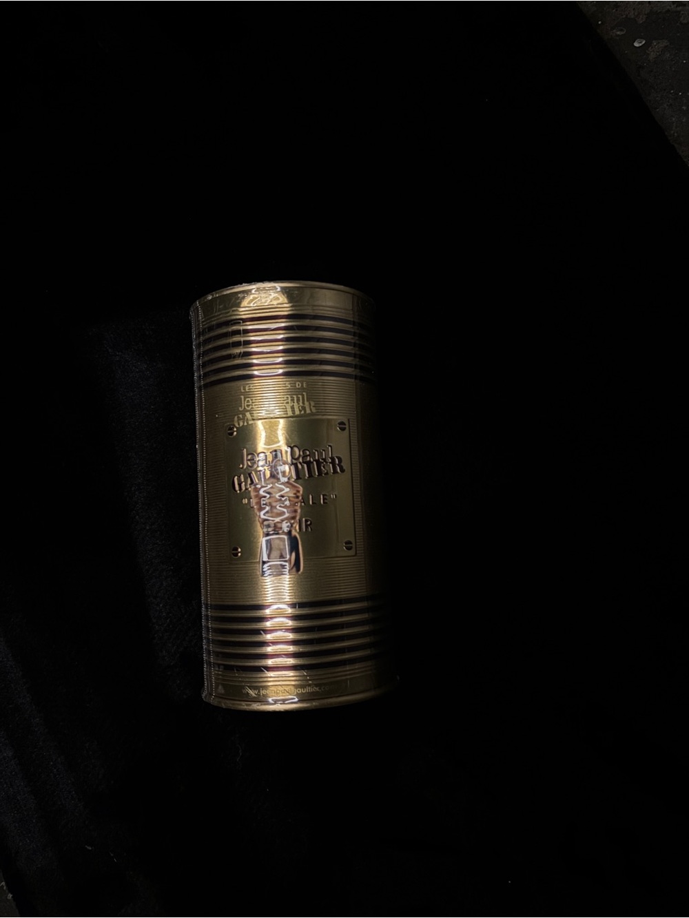 Jean Paul Gaultier Gold Metallic Collector Canister